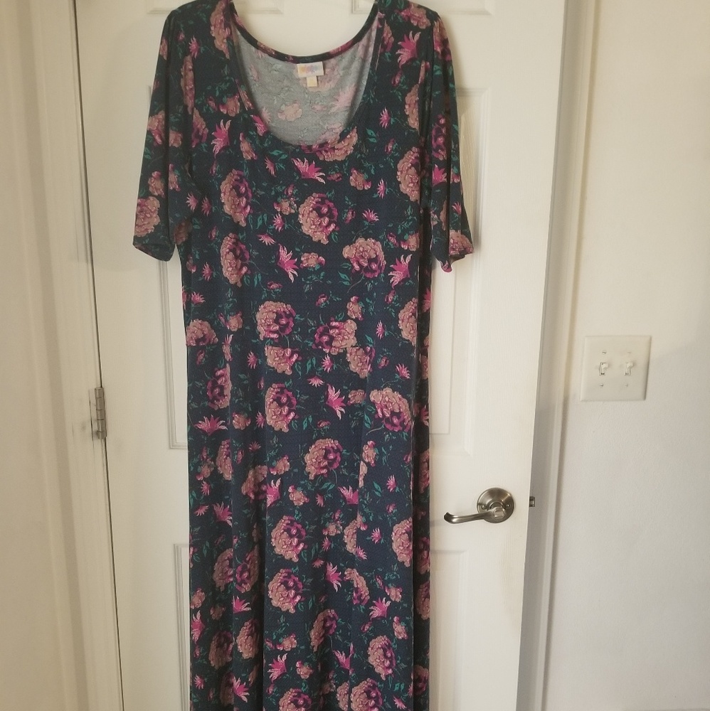 LuLaRoe Ana knit maxi dress